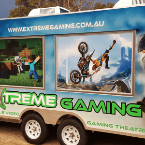 Mobile Video Gaming Theatre